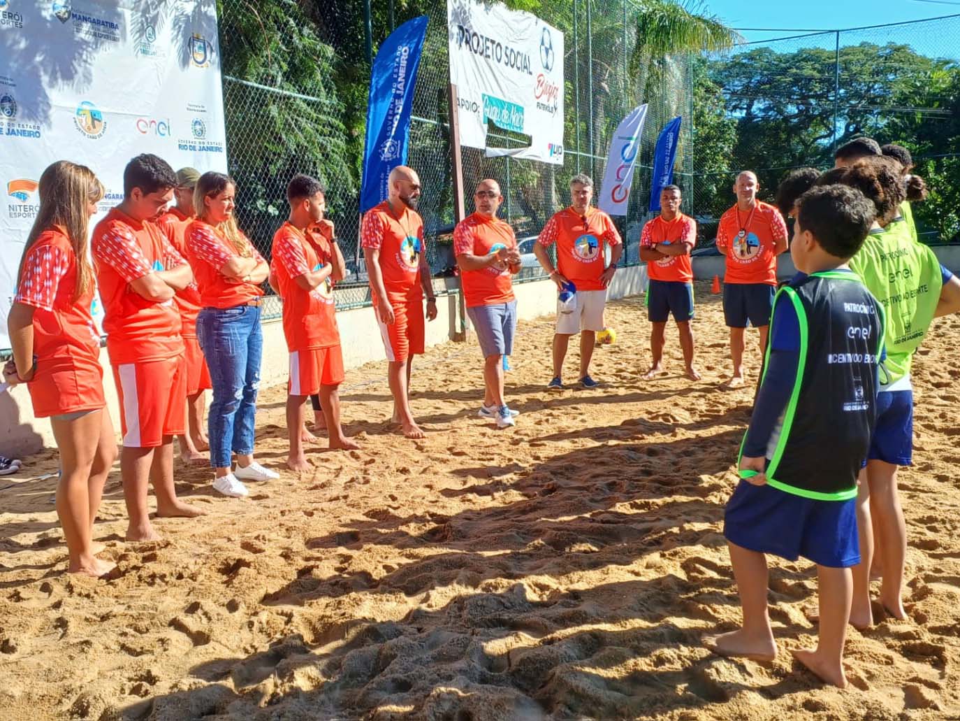 Projeto Grão de Areia Esporte consciência social e inclusão 